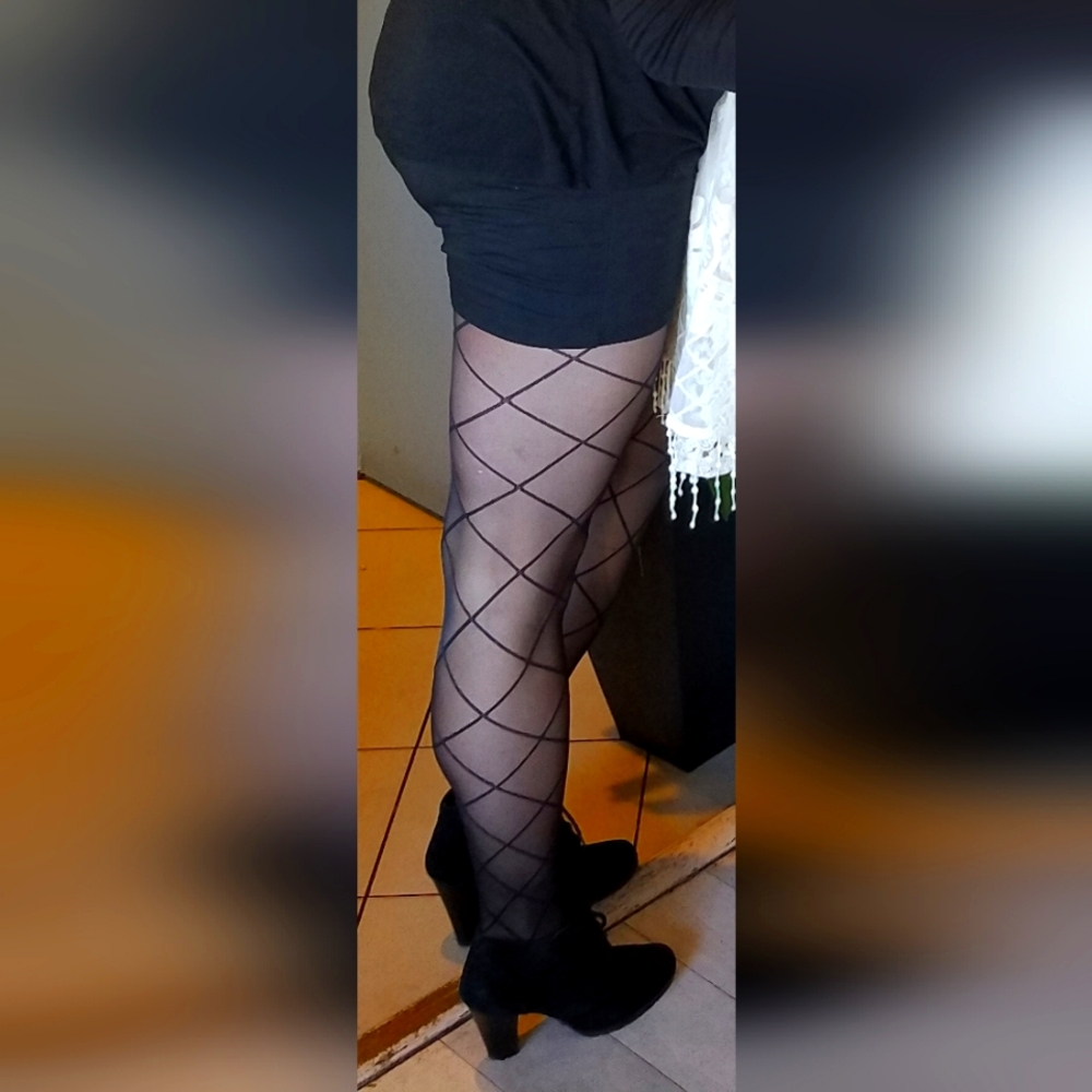NWT UNOPENED * 2 PAIRS* of The Limited Black Hosiery